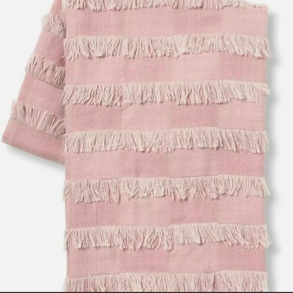 Opalhouse Bedding Opalhouse Eyelash Bed Throw Blush Dusty Rose